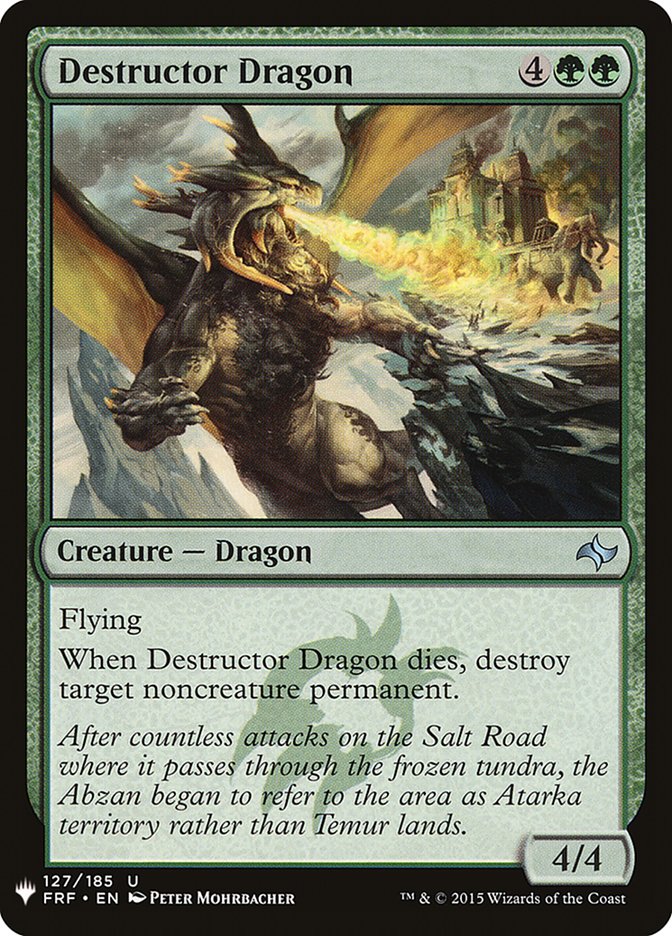 Destructor Dragon [Mystery Booster] Magic: The Gathering