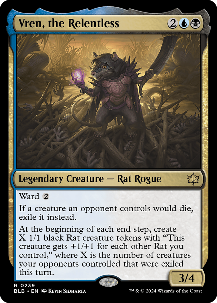 Vren, the Relentless [Bloomburrow] Magic: The Gathering