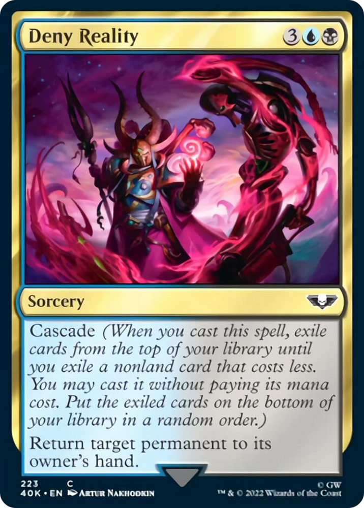 Deny Reality [Warhammer 40,000] Magic: The Gathering