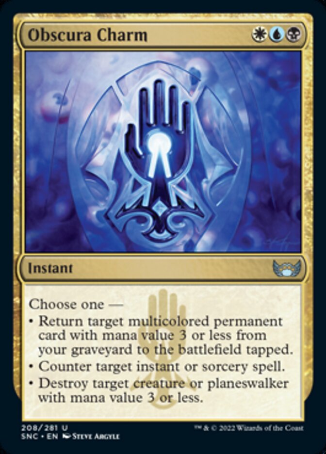 Obscura Charm [Streets of New Capenna] Magic: The Gathering