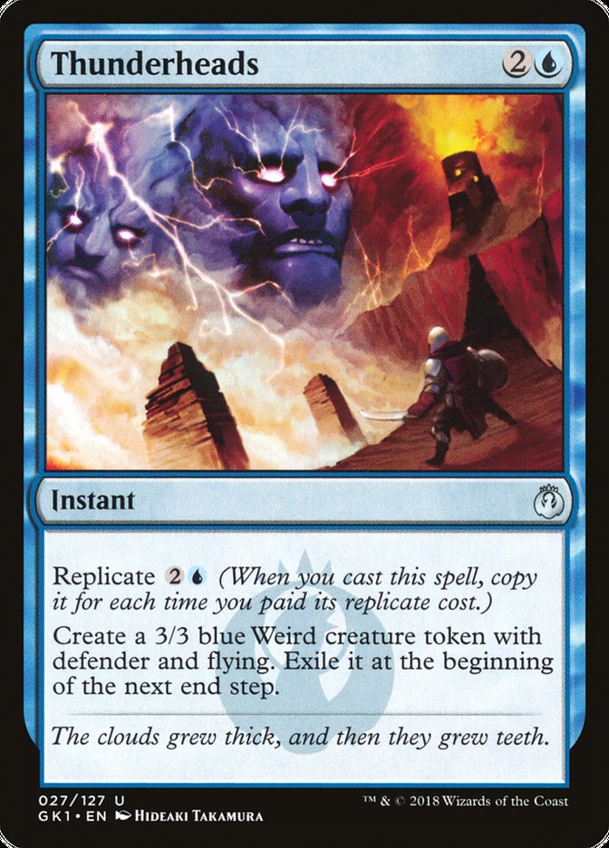 Thunderheads [Guilds of Ravnica Guild Kit] Magic: The Gathering