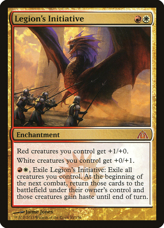 Legion's Initiative [Dragon's Maze] Magic: The Gathering