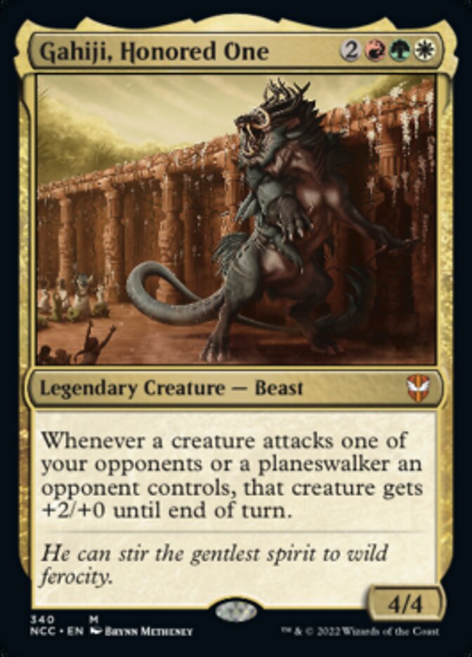 Gahiji, Honored One [Streets of New Capenna Commander] Magic: The Gathering