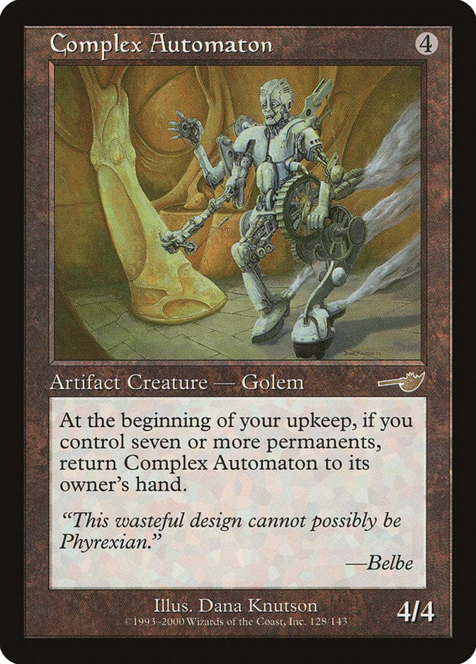 Complex Automaton [Nemesis] Magic: The Gathering