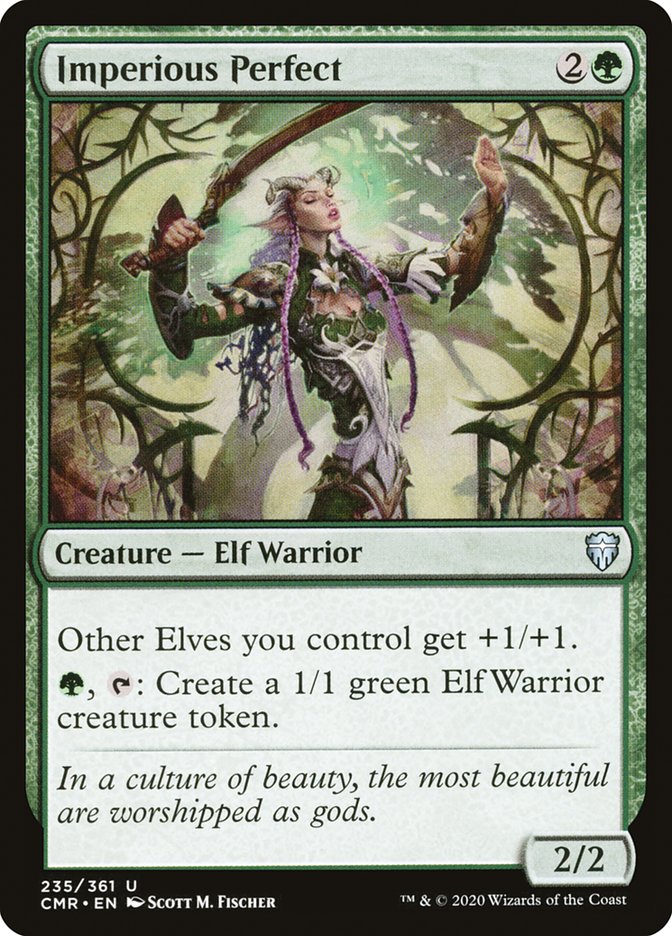 Imperious Perfect [Commander Legends] Magic: The Gathering