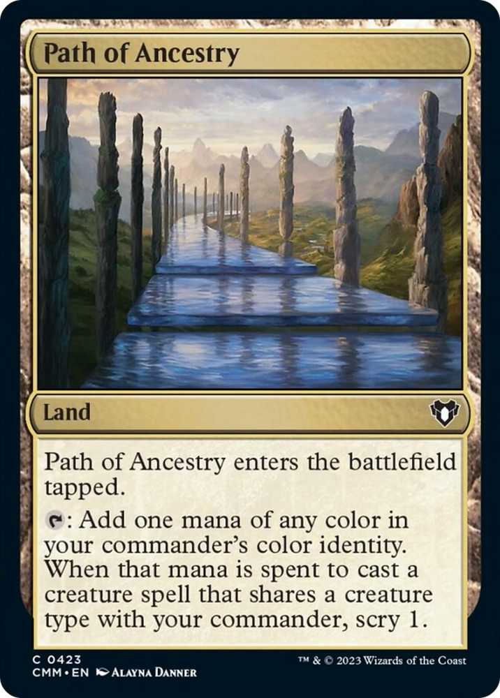 Path of Ancestry [Commander Masters] Magic: The Gathering