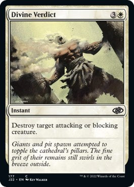 Divine Verdict [Jumpstart 2022] Magic: The Gathering