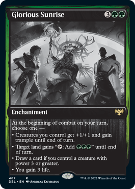 Glorious Sunrise [Innistrad: Double Feature] Magic: The Gathering