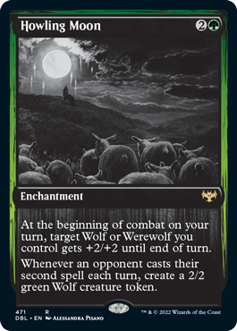 Howling Moon [Innistrad: Double Feature] Magic: The Gathering