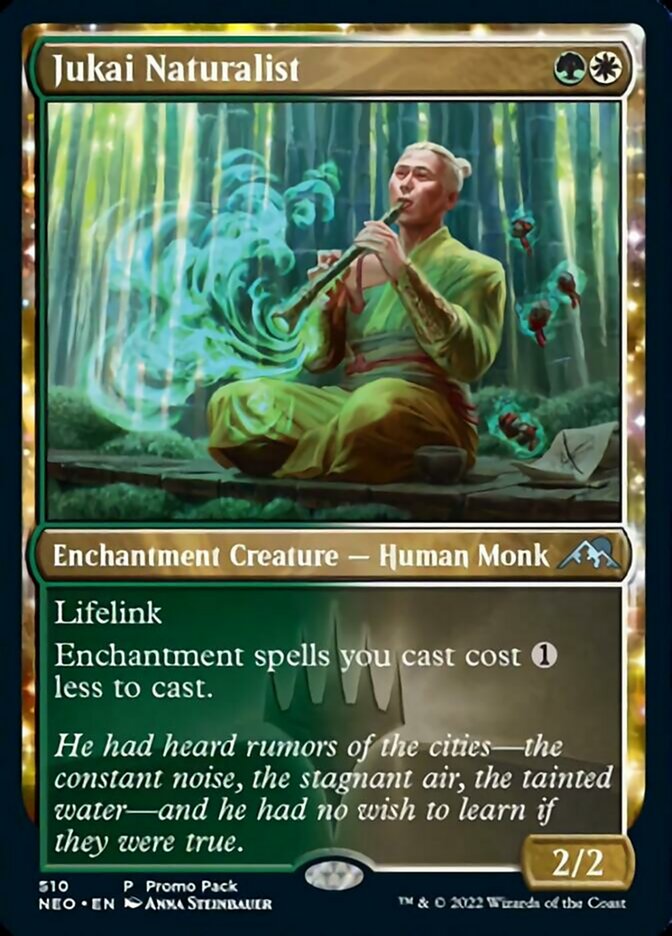 Jukai Naturalist (Promo Pack) [Kamigawa: Neon Dynasty Promos] Magic: The Gathering