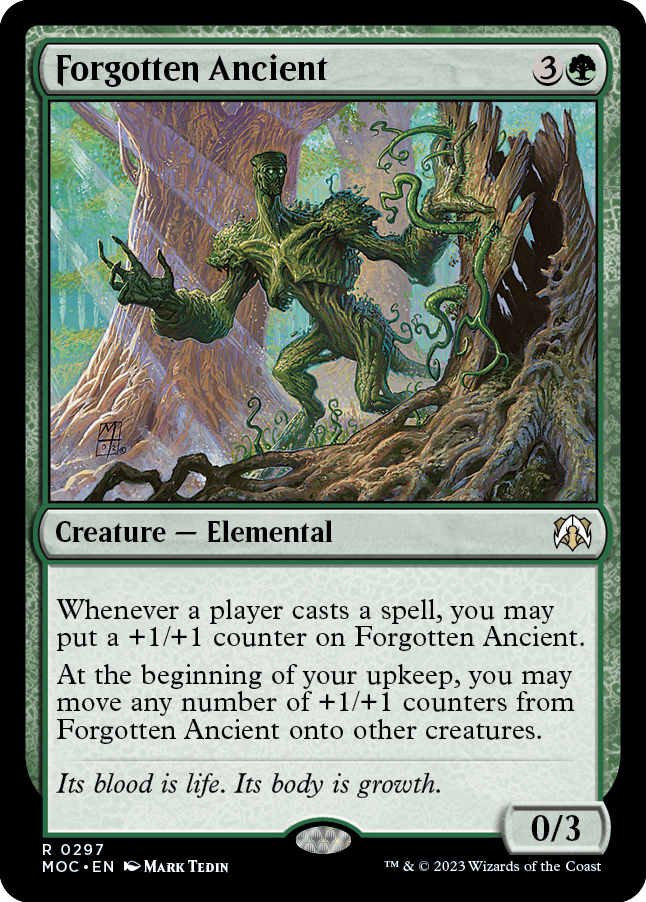 Forgotten Ancient [March of the Machine Commander] Magic: The Gathering
