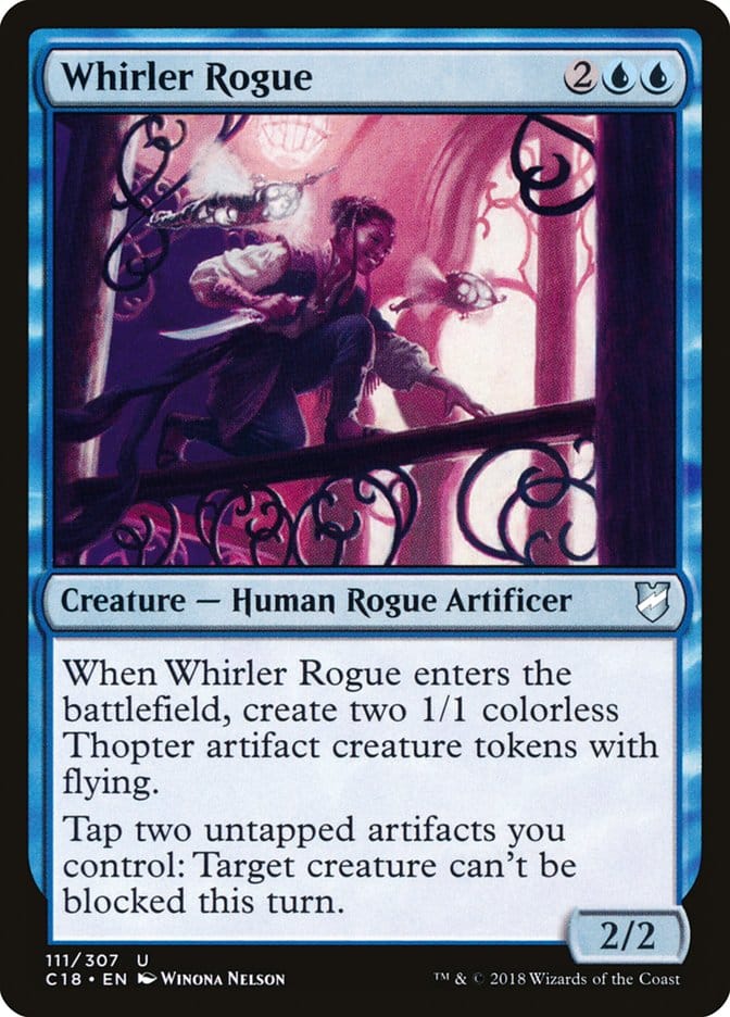 Whirler Rogue [Commander 2018] Magic: The Gathering