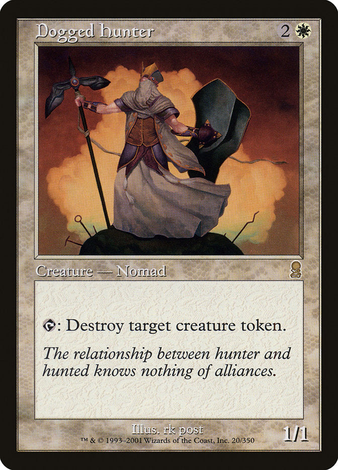 Dogged Hunter [Odyssey] Magic: The Gathering