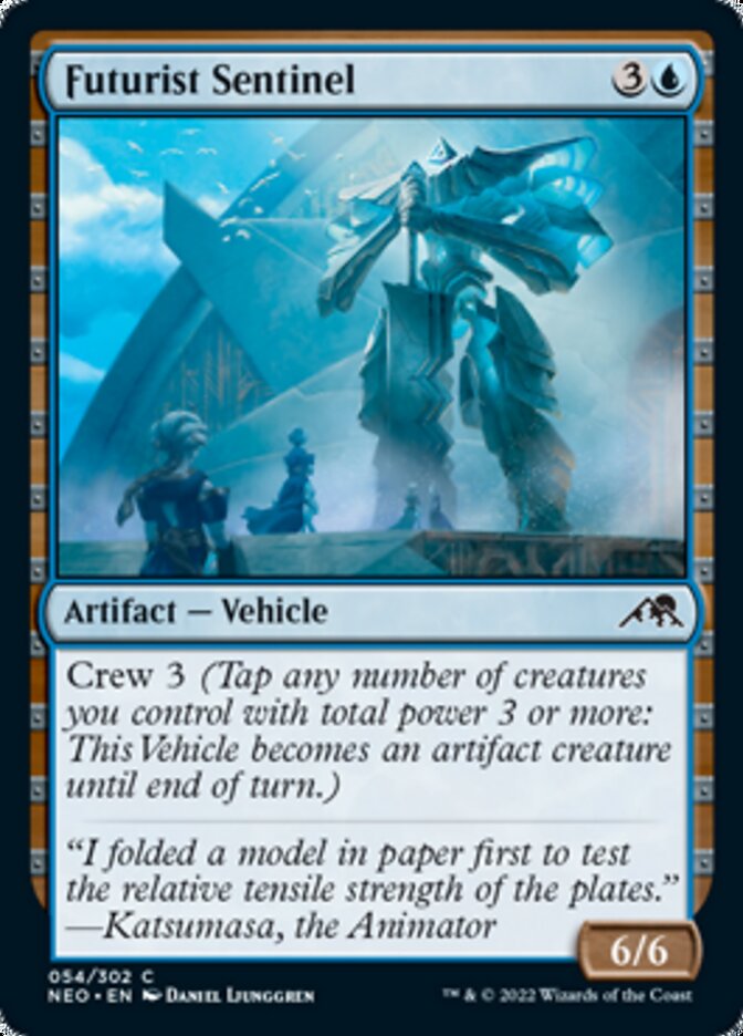 Futurist Sentinel [Kamigawa: Neon Dynasty] Magic: The Gathering
