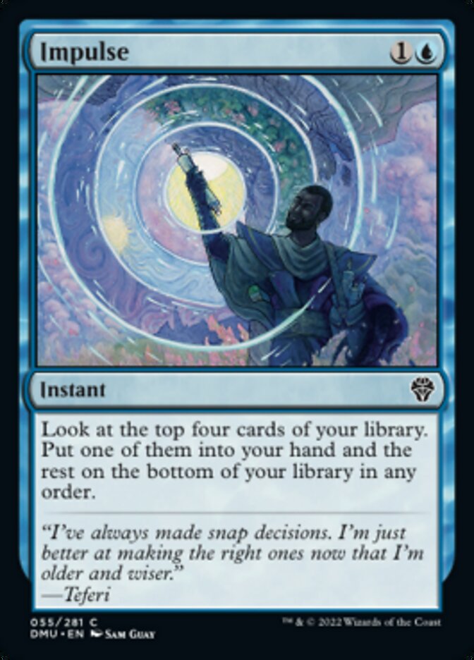 Impulse [Dominaria United] Magic: The Gathering