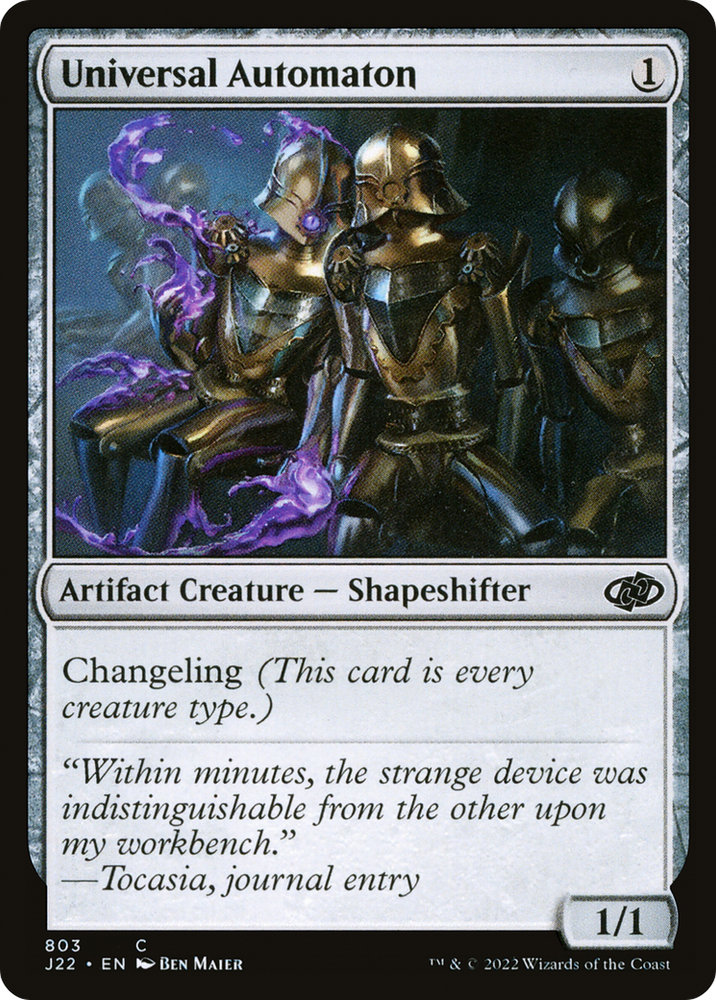 Universal Automaton [Jumpstart 2022] Magic: The Gathering