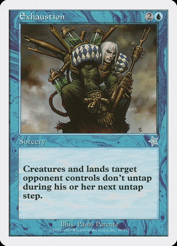 Exhaustion [Starter 1999] Magic: The Gathering