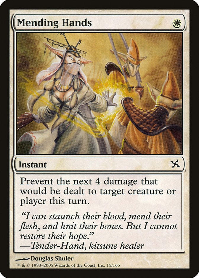 Mending Hands [Betrayers of Kamigawa] Magic: The Gathering