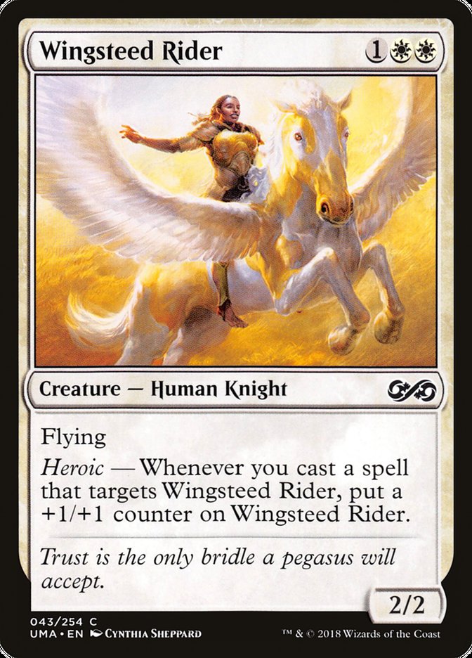 Wingsteed Rider [Ultimate Masters] Magic: The Gathering