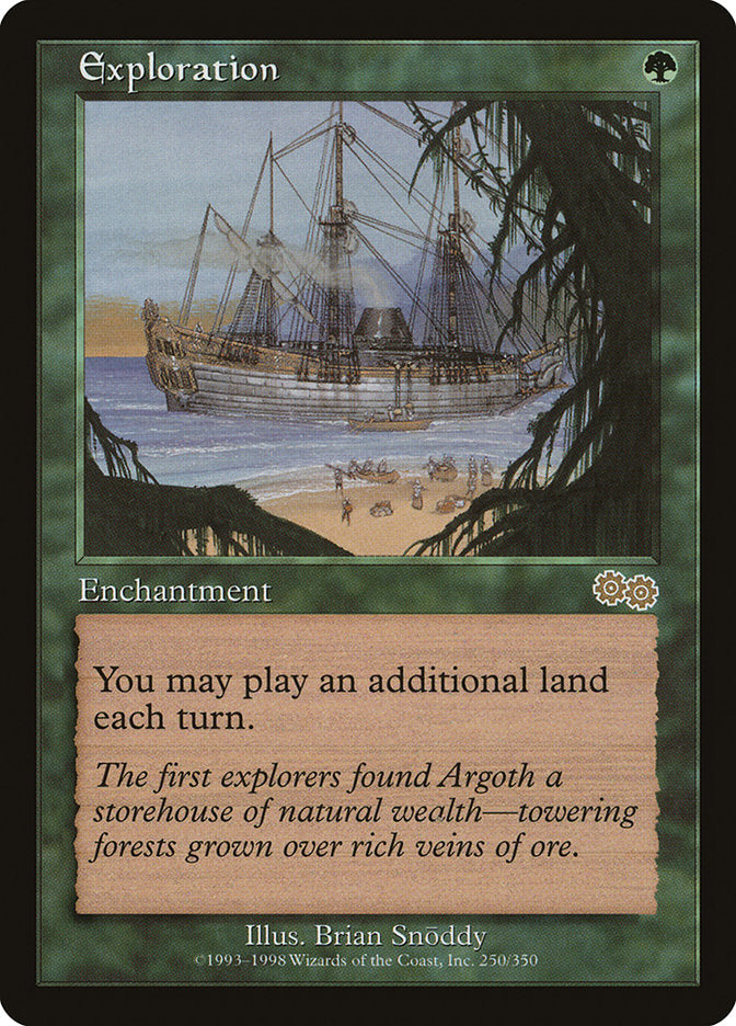 Exploration [Urza's Saga] Magic: The Gathering