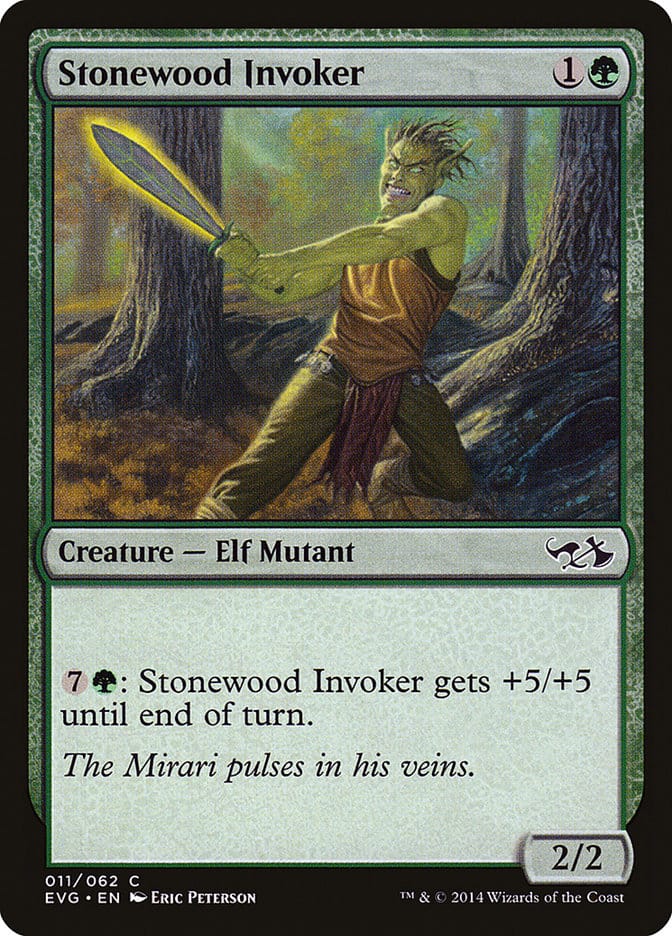 Stonewood Invoker (Elves vs. Goblins) [Duel Decks Anthology] Magic: The Gathering