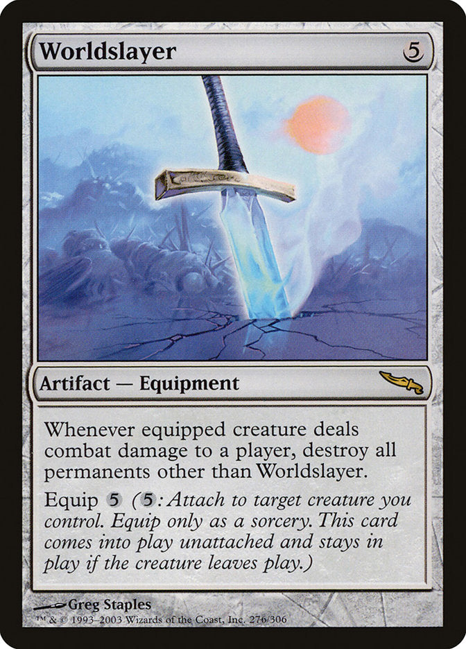 Worldslayer [Mirrodin] Magic: The Gathering