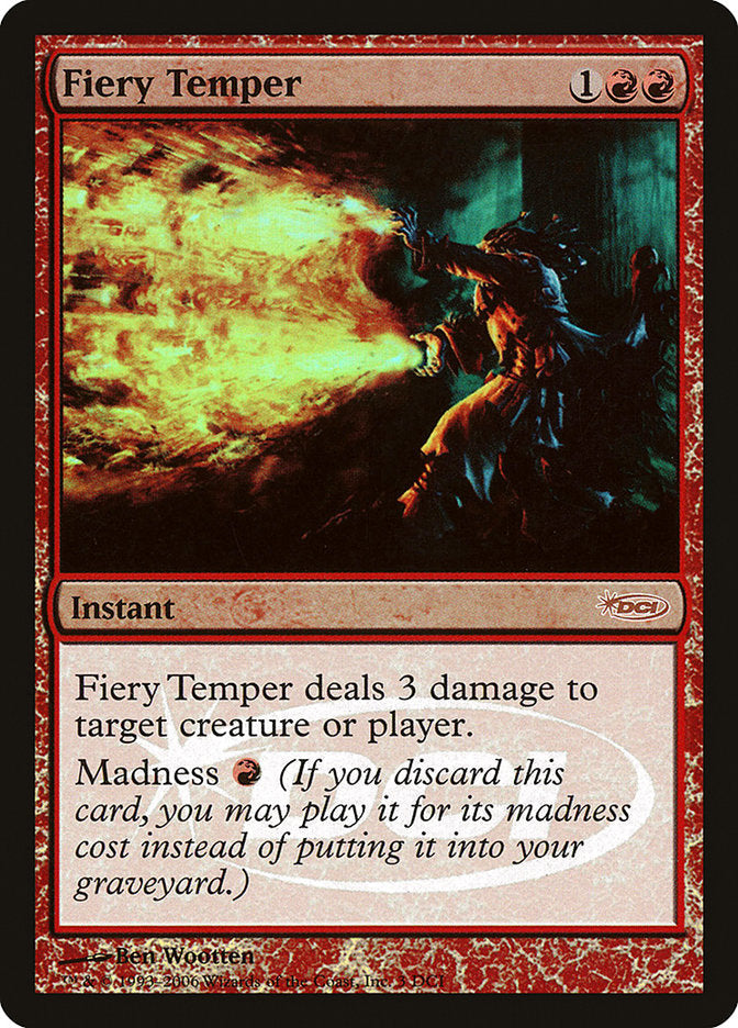 Fiery Temper [Gateway 2006] Magic: The Gathering