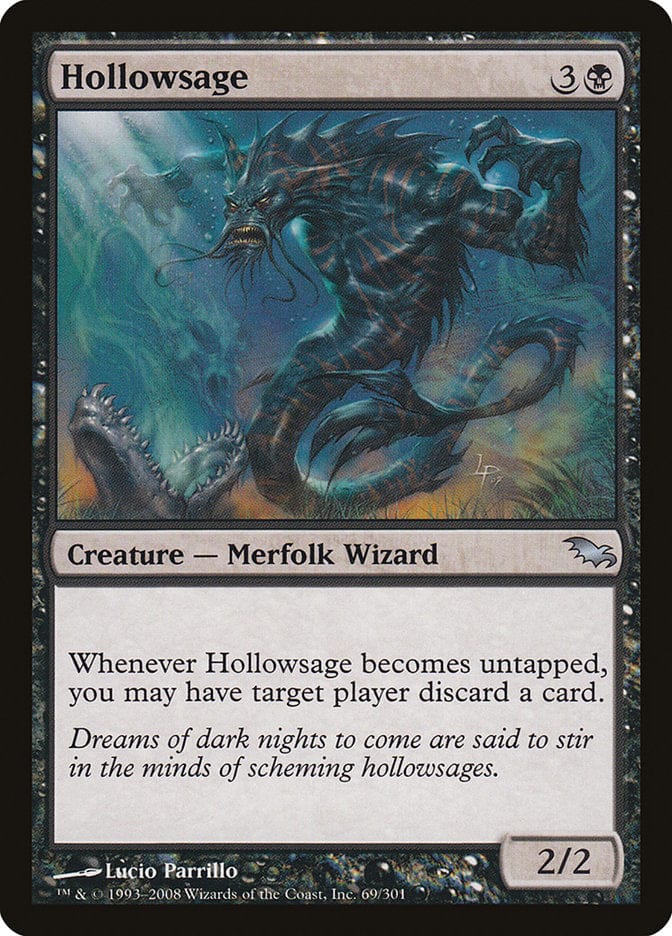 Hollowsage [Shadowmoor] Magic: The Gathering