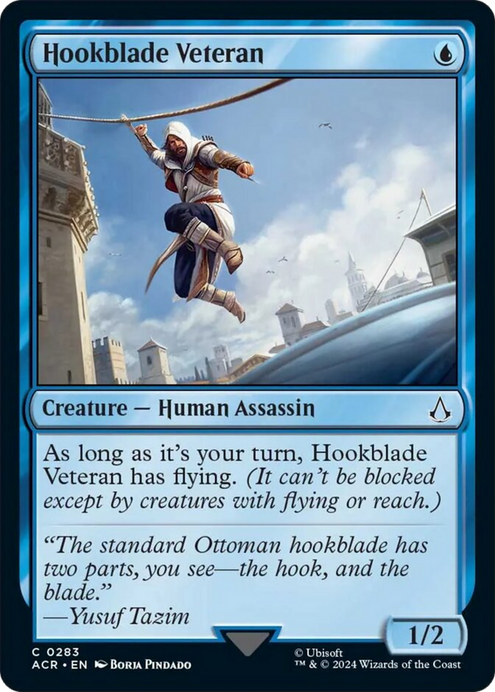 Hookblade Veteran [Assassin's Creed] Magic: The Gathering