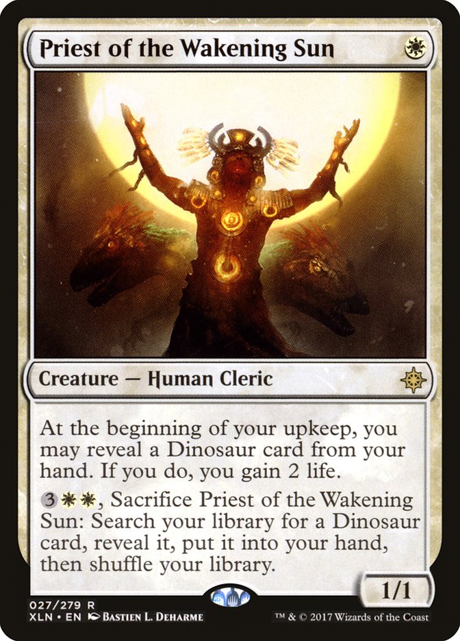 Priest of the Wakening Sun [Ixalan] Magic: The Gathering