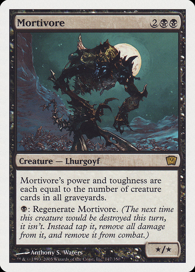 Mortivore [Ninth Edition] Magic: The Gathering