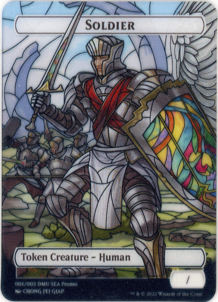 Soldier Token (SEA Exclusive) [Dominaria United Tokens] Magic: The Gathering