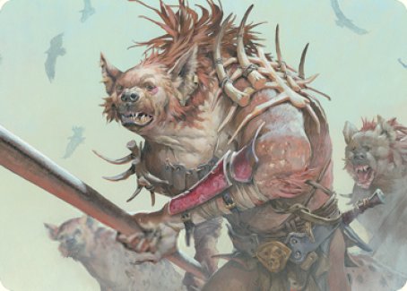 Gnoll Art Card [Dungeons & Dragons: Adventures in the Forgotten Realms Art Series] Magic: The Gathering