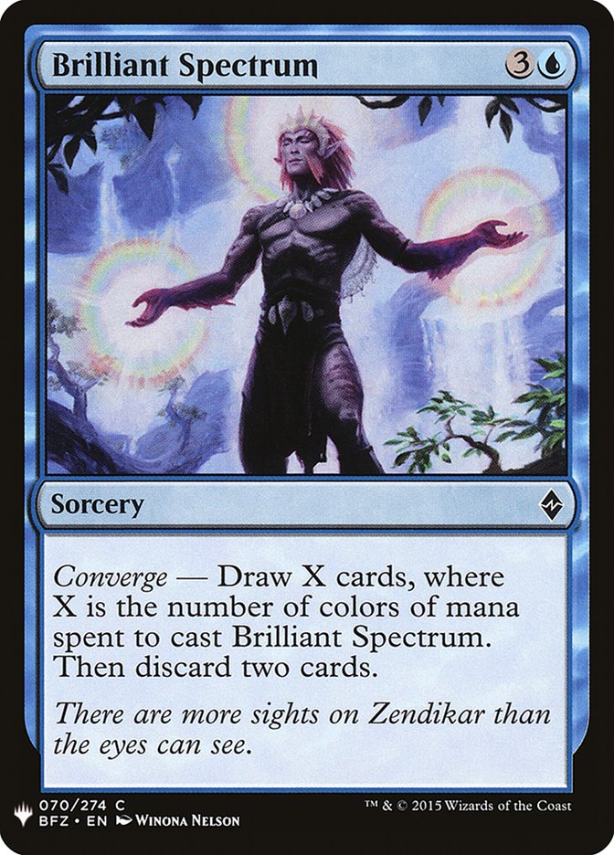 Brilliant Spectrum [Mystery Booster] Magic: The Gathering