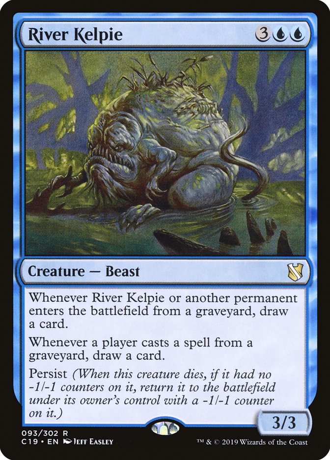 River Kelpie [Commander 2019] Magic: The Gathering