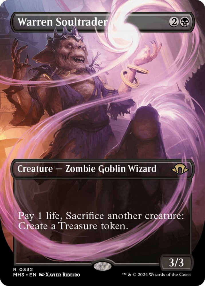 Warren Soultrader (Borderless) [Modern Horizons 3] Magic: The Gathering