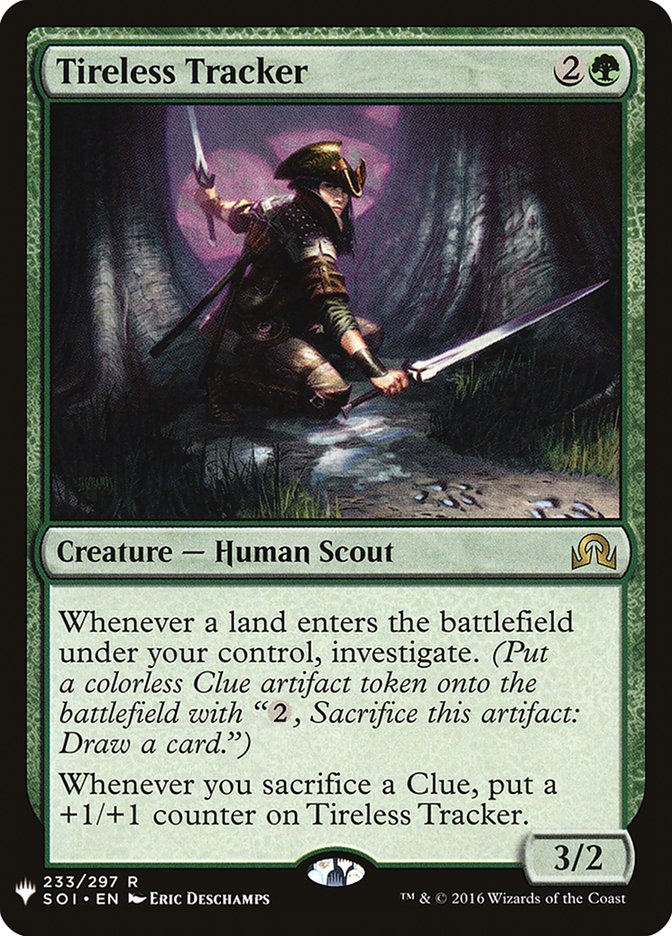 Tireless Tracker [Mystery Booster] Magic: The Gathering