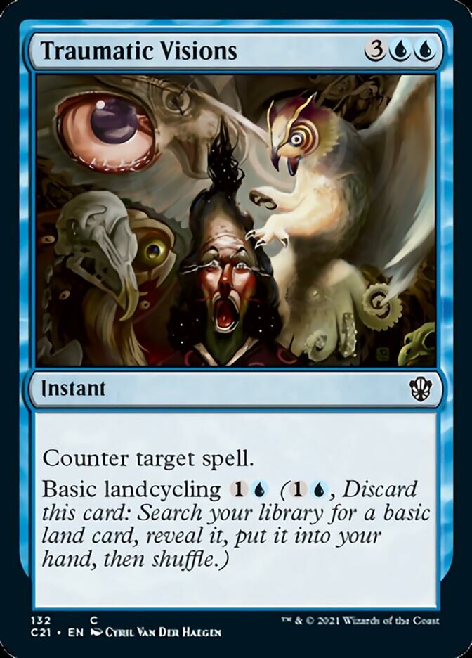 Traumatic Visions [Commander 2021] Magic: The Gathering