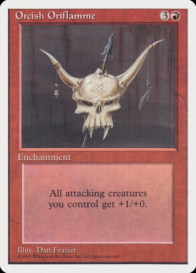 Orcish Oriflamme [Rivals Quick Start Set] Magic: The Gathering