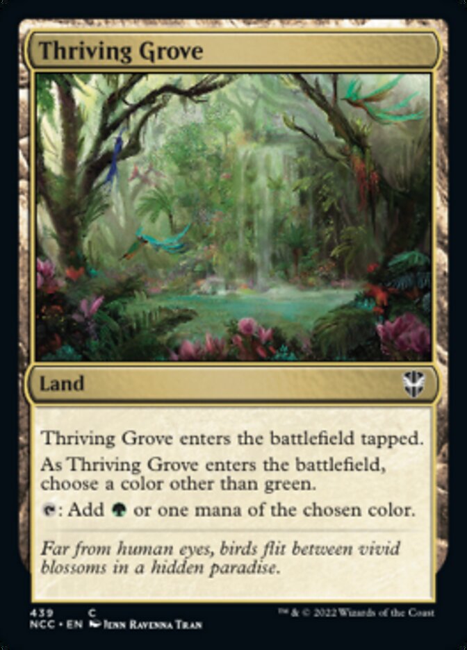 Thriving Grove [Streets of New Capenna Commander] Magic: The Gathering