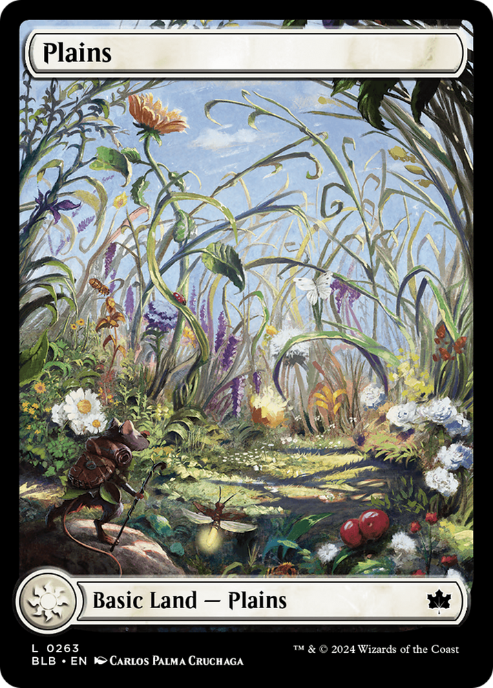 Plains (0263) [Bloomburrow] Magic: The Gathering