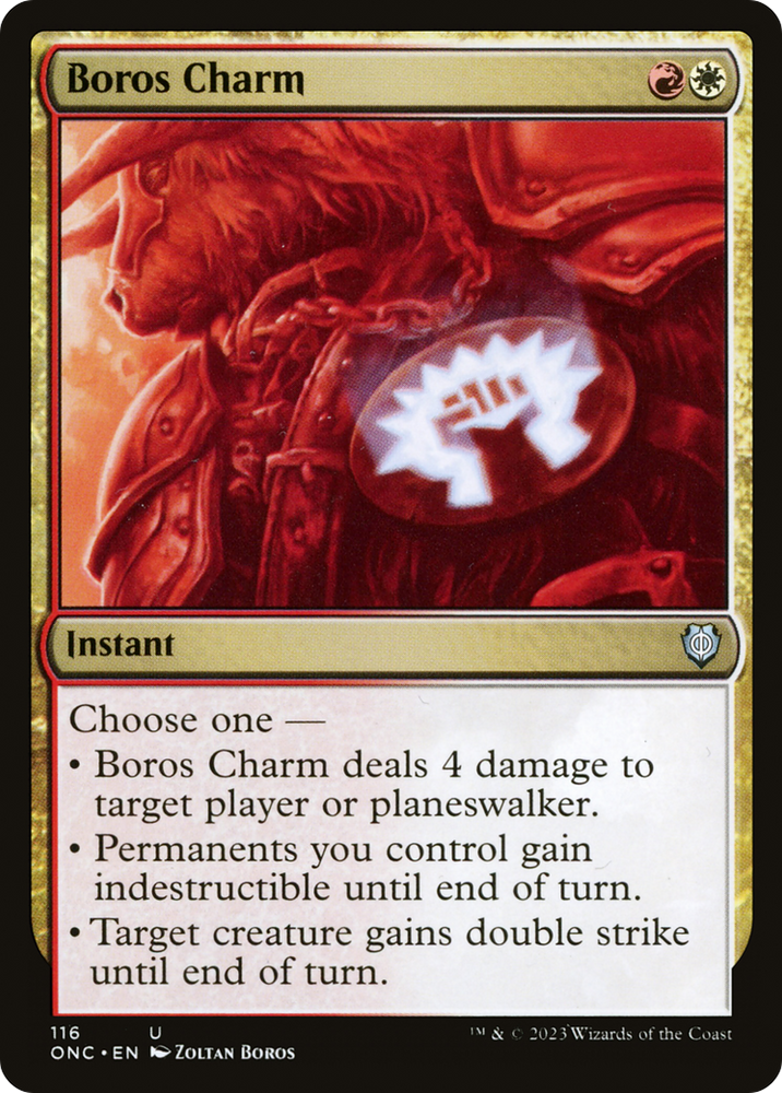 Boros Charm [Phyrexia: All Will Be One Commander] Magic: The Gathering