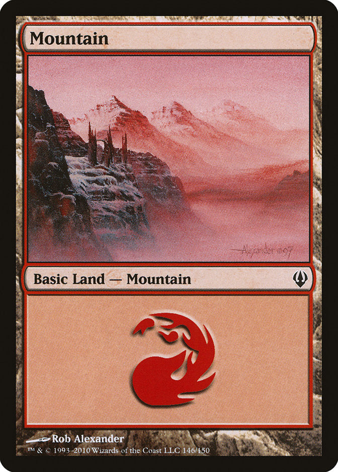 Mountain (146) [Archenemy] Magic: The Gathering