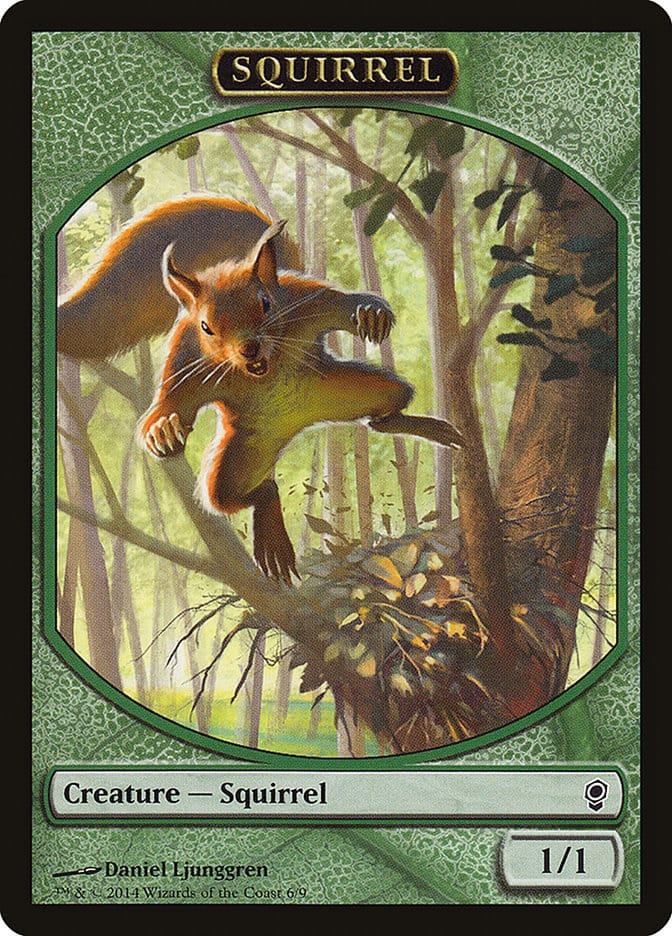 Squirrel Token [Conspiracy Tokens] Magic: The Gathering