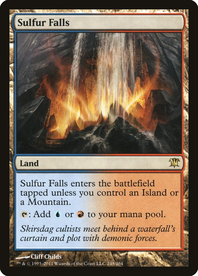 Sulfur Falls [Innistrad] Magic: The Gathering