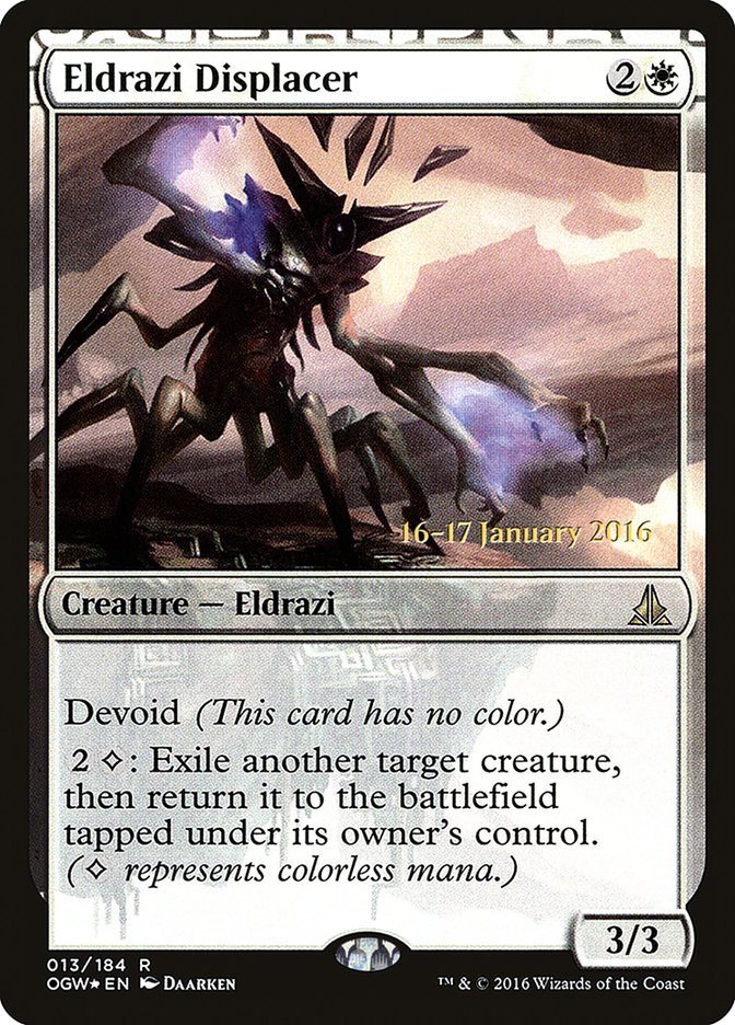 Eldrazi Displacer [Oath of the Gatewatch Prerelease Promos] Magic: The Gathering