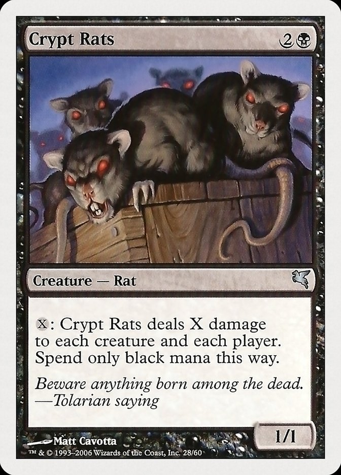 Crypt Rats [Hachette UK] Magic: The Gathering