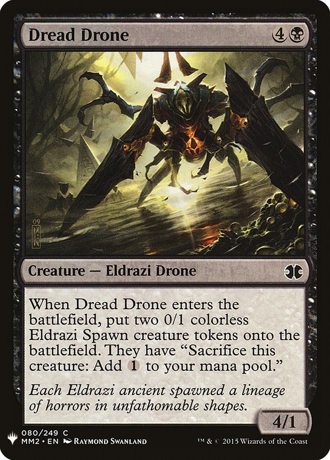 Dread Drone [Mystery Booster] Magic: The Gathering