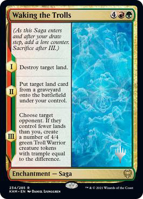 Waking the Trolls (Promo Pack) [Kaldheim Promos] Magic: The Gathering