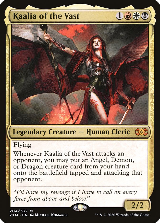 Kaalia of the Vast [Double Masters] Magic: The Gathering